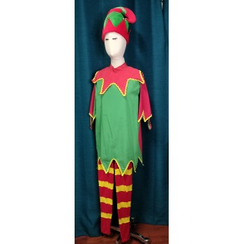 Green & Red Jester ADULT HIRE